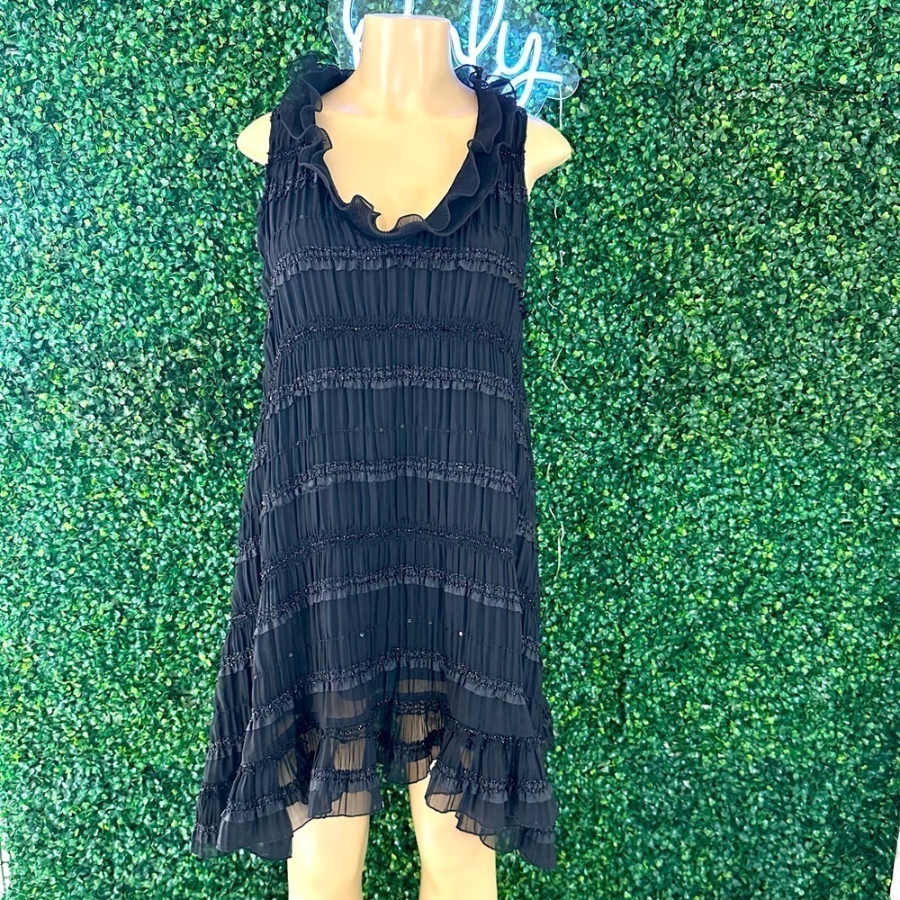 River Island Black Mini Dress Size UK14 (USA 10)